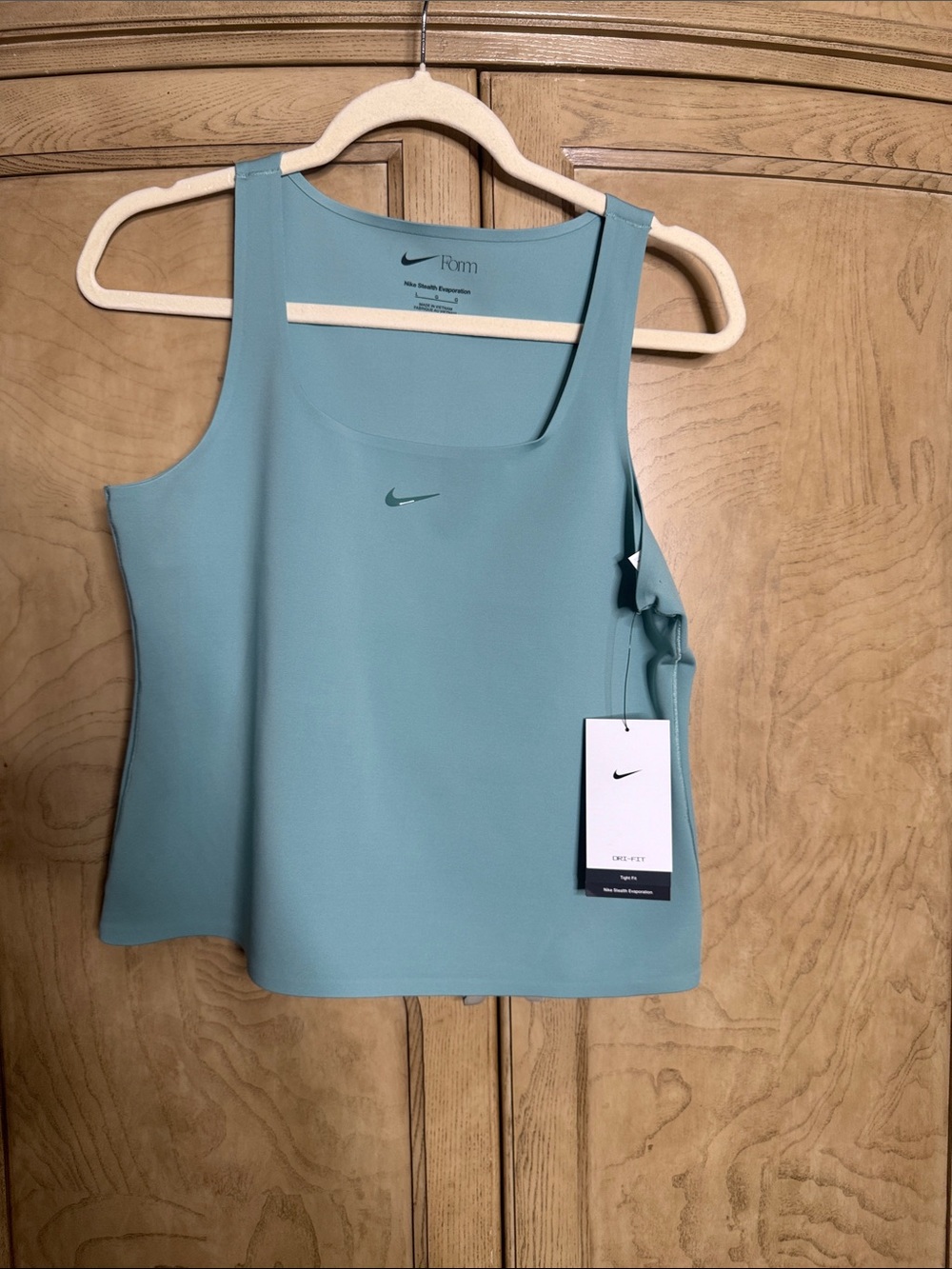 Nike Women's Light Teal Tank Top